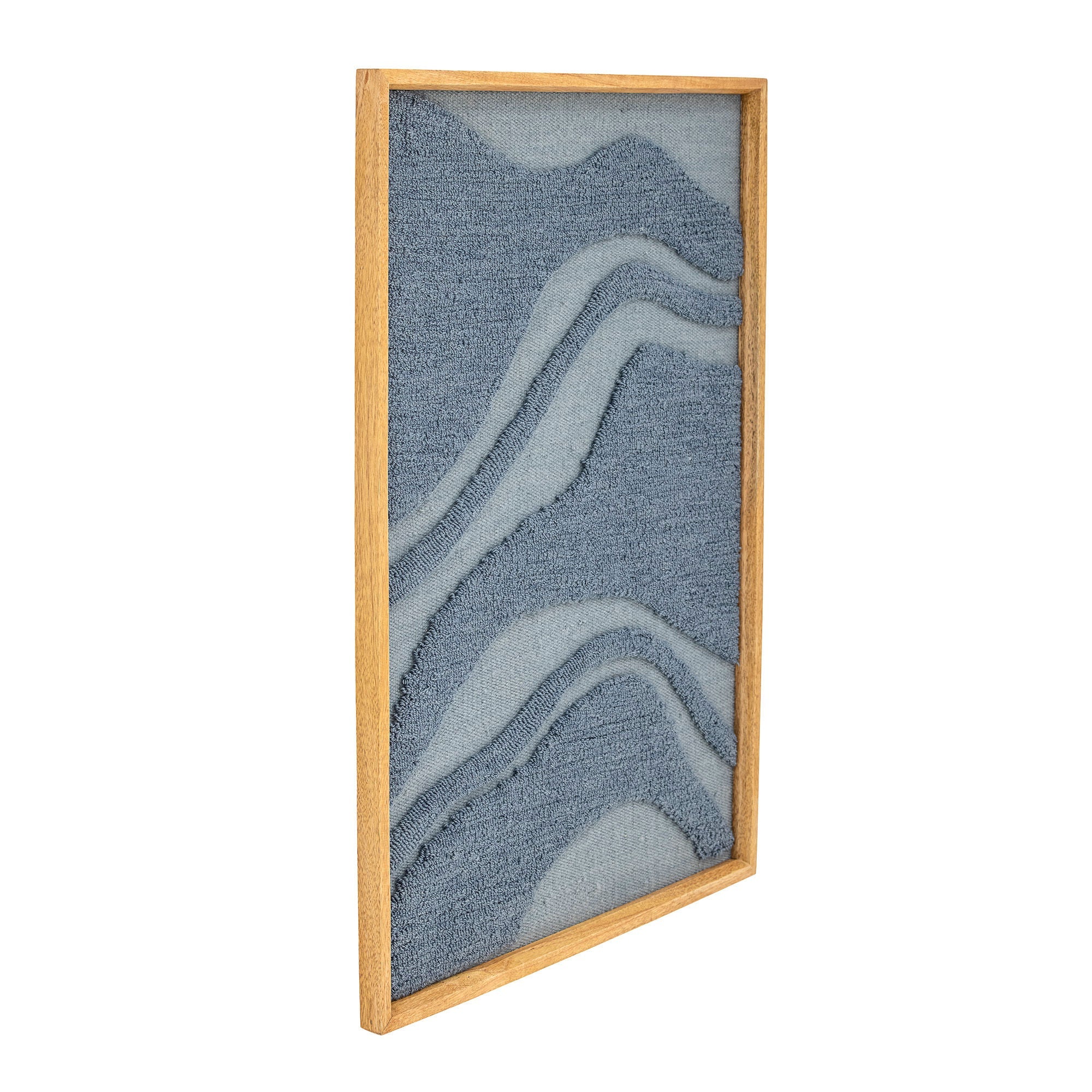 Creative Collection Leven Wall Decor, Blue, Wool