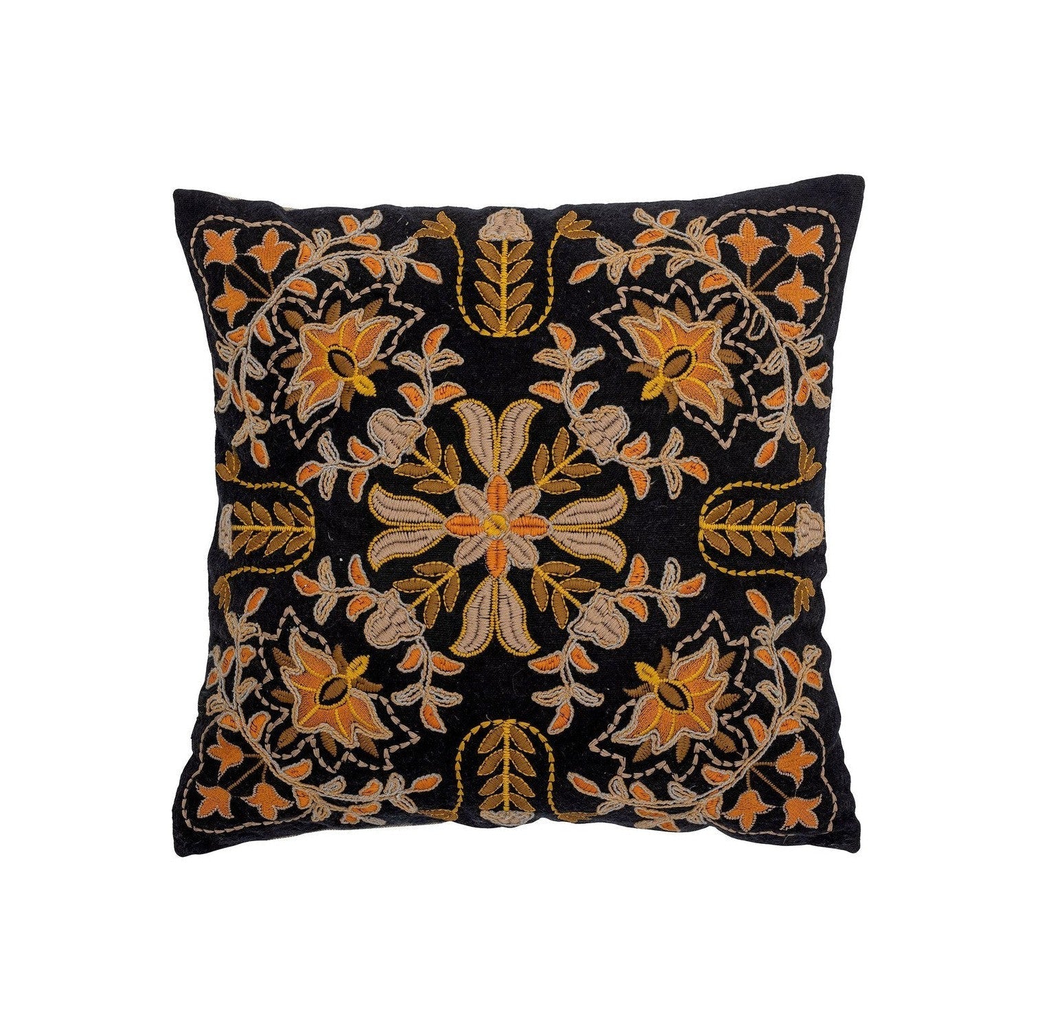 Creative Collection Colmar Cushion, Orange, Cotton