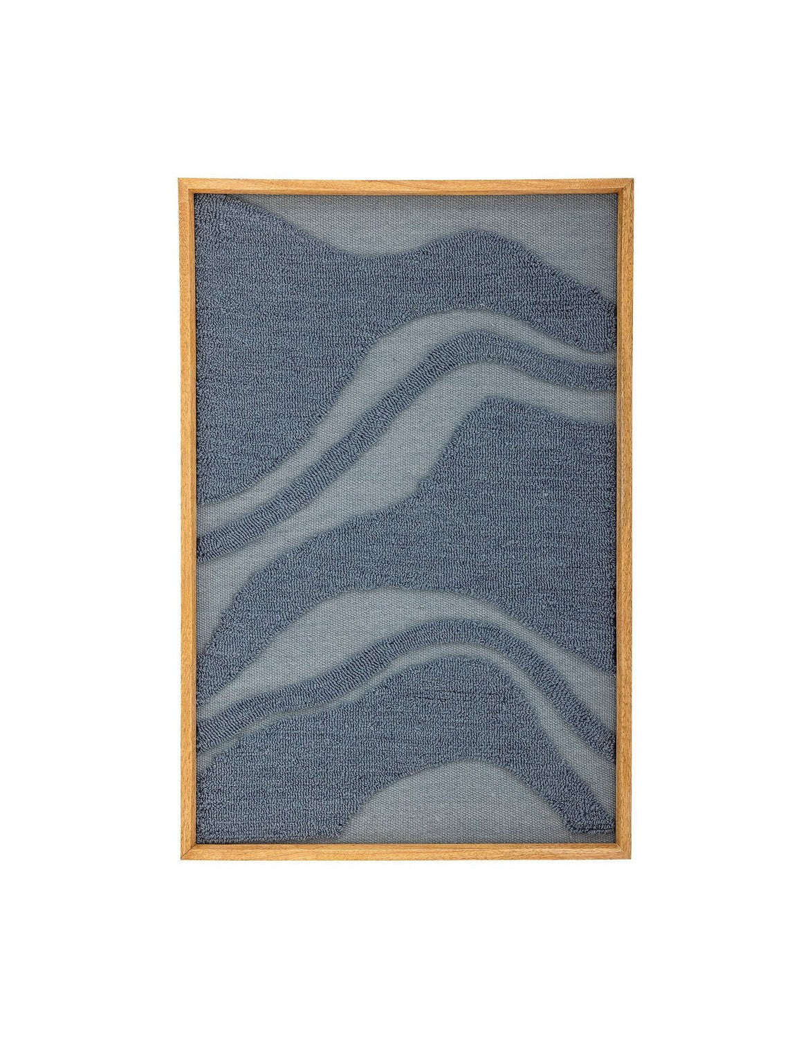 Creative Collection Leven Wall Decor, Blue, Wool