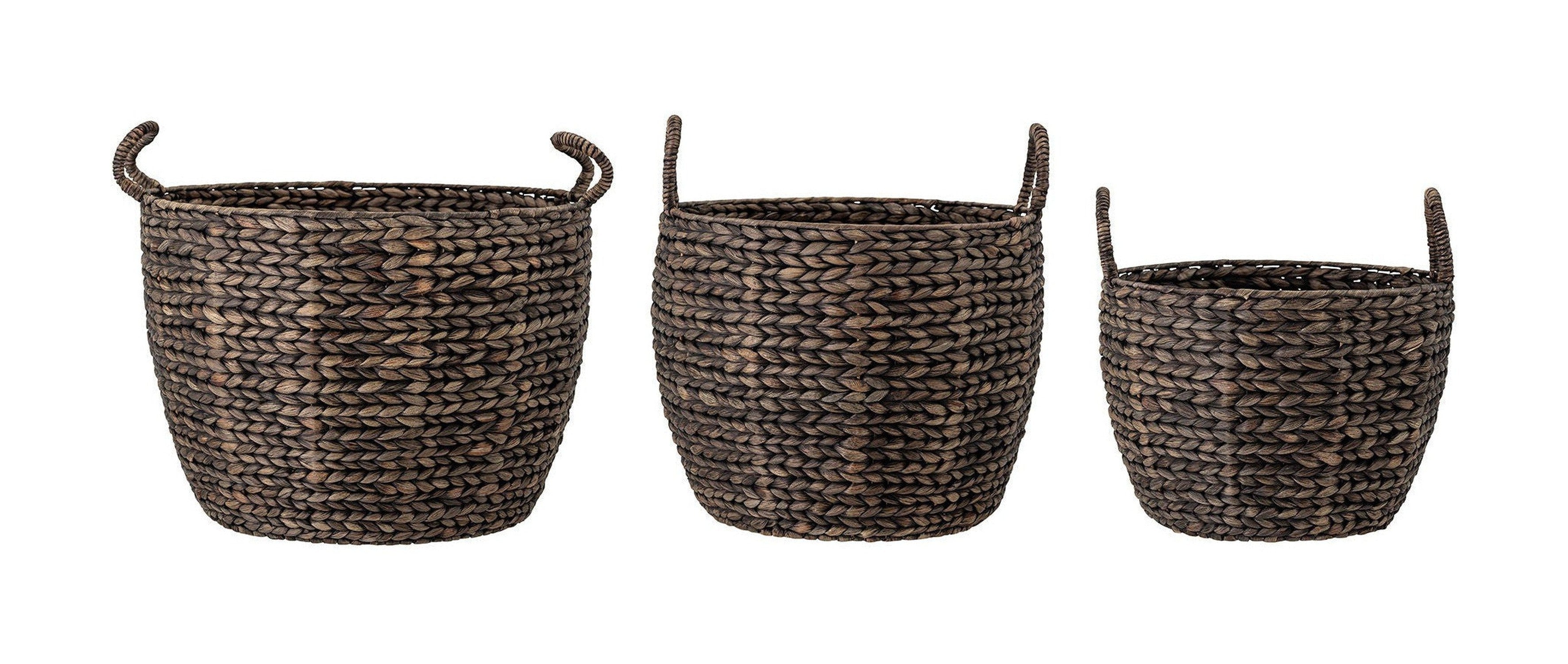 Creative Collection Nael Basket, Brown, Water Hyacinth