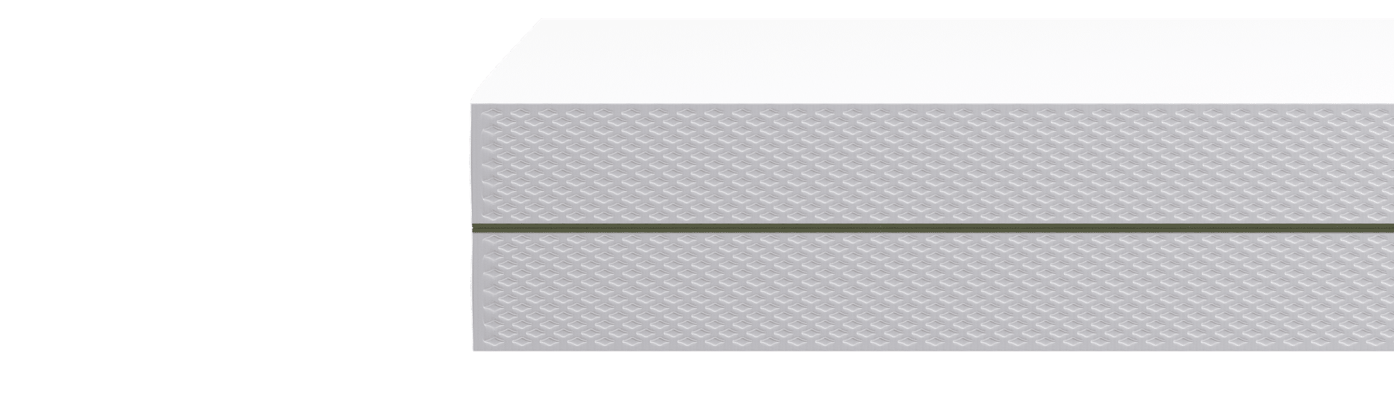 FLEXA Reversible latex mattress with cotton cover 200x90