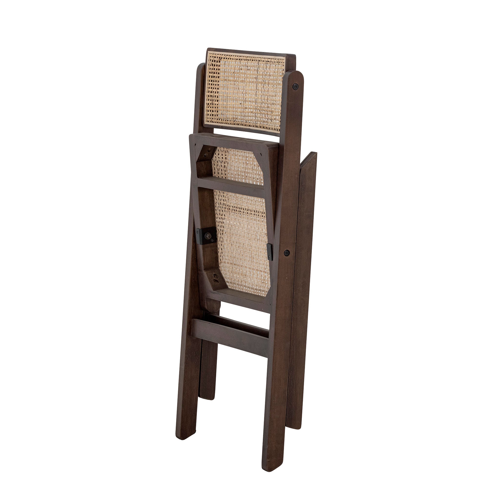 Creative Collection Loupe Dining Chair, Brown, Rubberwood