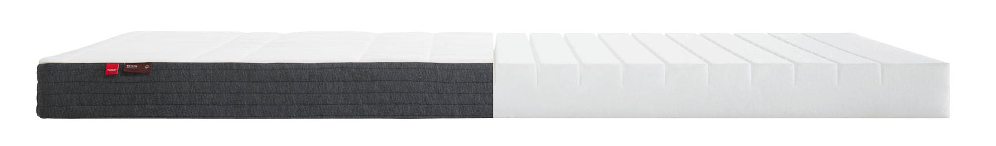 FLEXA FLEXA foam mattress, 200X90 cotton cover