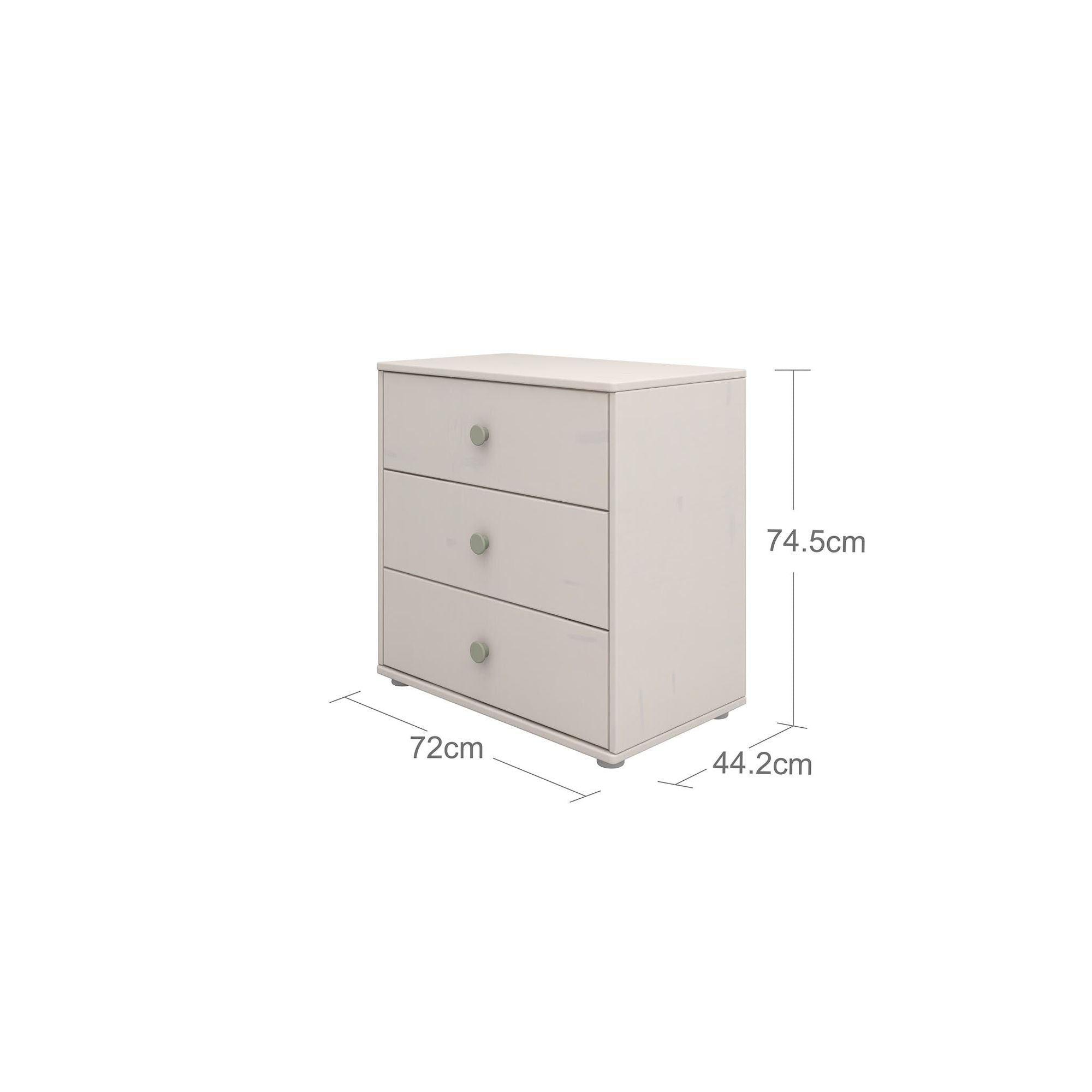 FLEXA Chest with 3 drawers