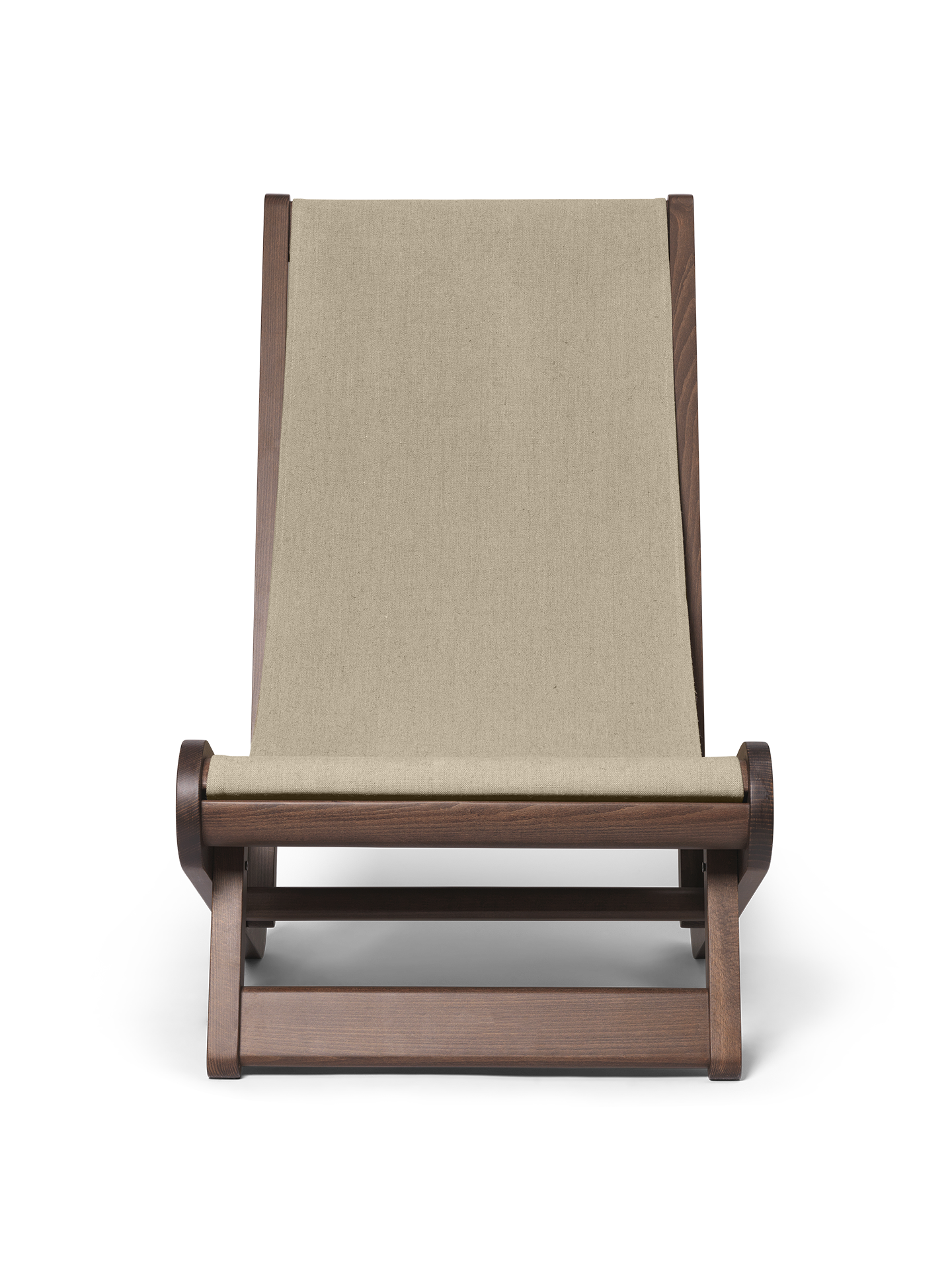 Ferm Living Hemi Lounge Chair Dark Stained/Natural