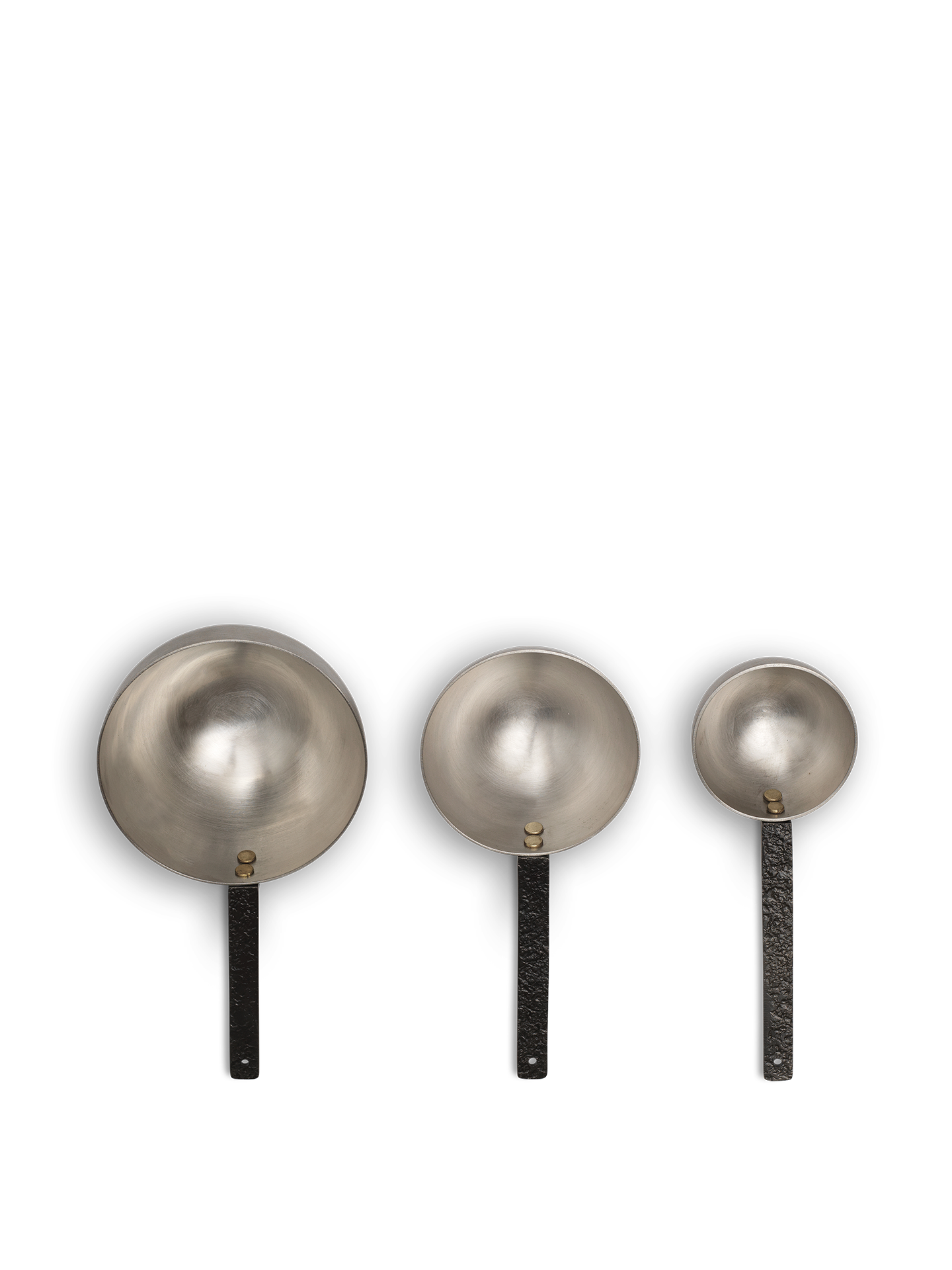 Ferm Living Obra Measuring Spoons Set Of 3 Stainless Steel