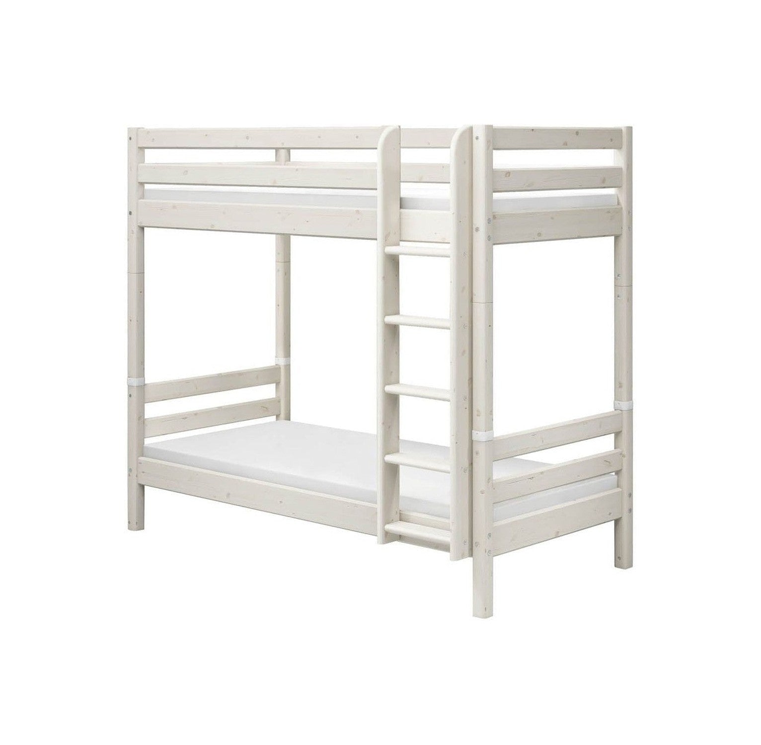 FLEXA Bunk bed w. extra height and straight ladder