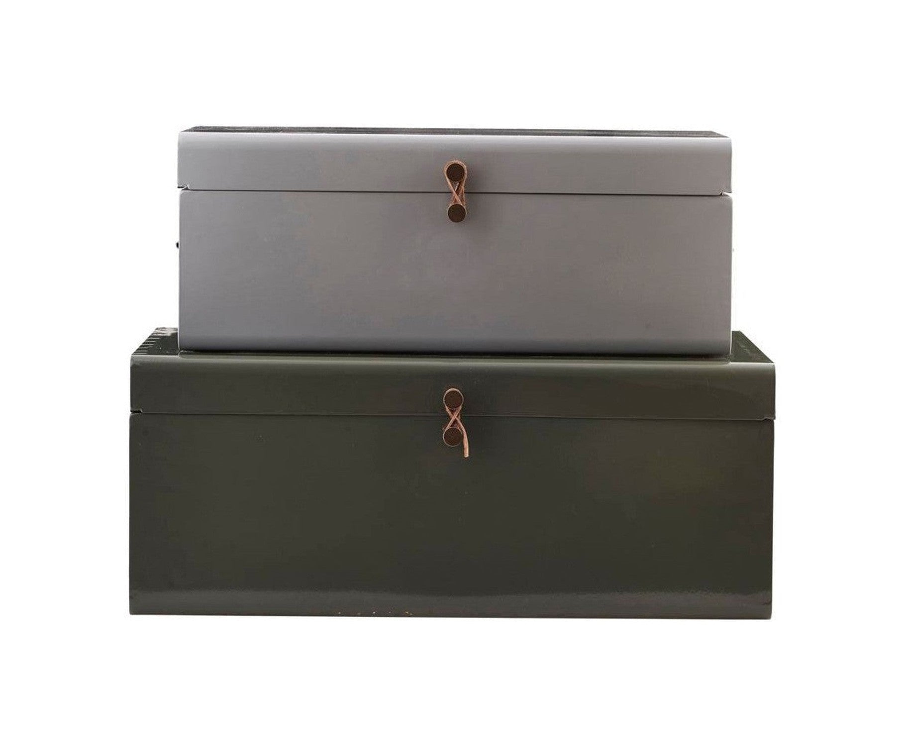 House Doctor Storage, HDMetal, Grey/Green