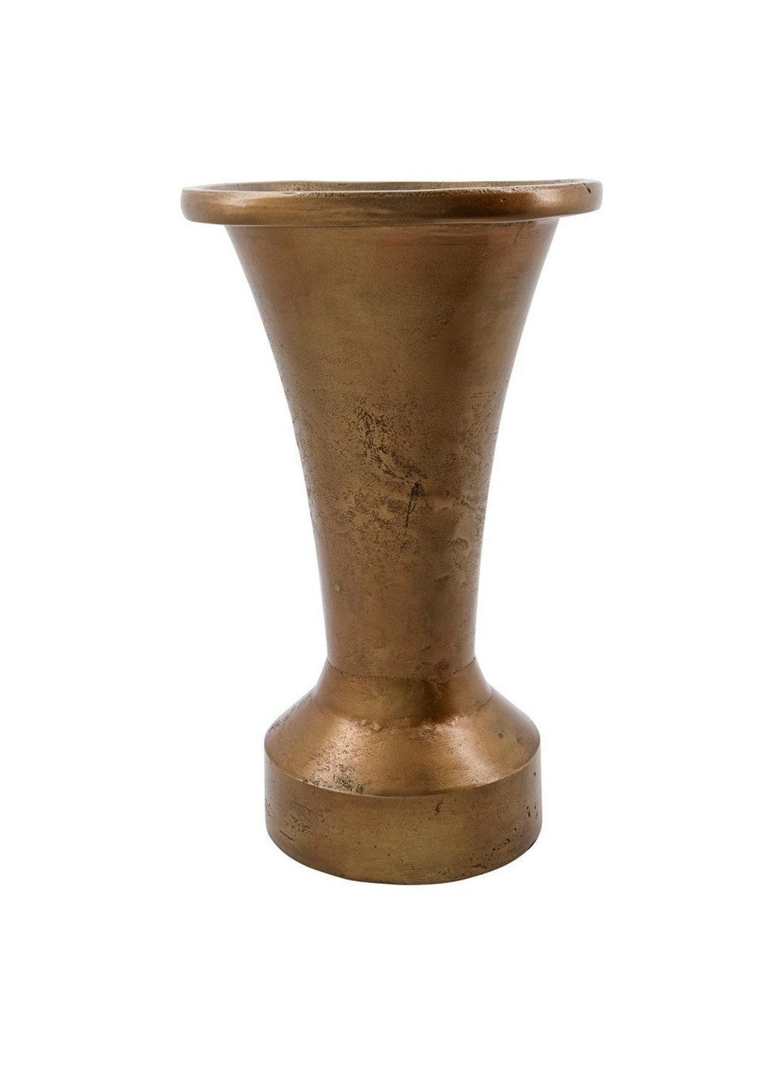 House Doctor Vase, HDFlorist, Antique brass