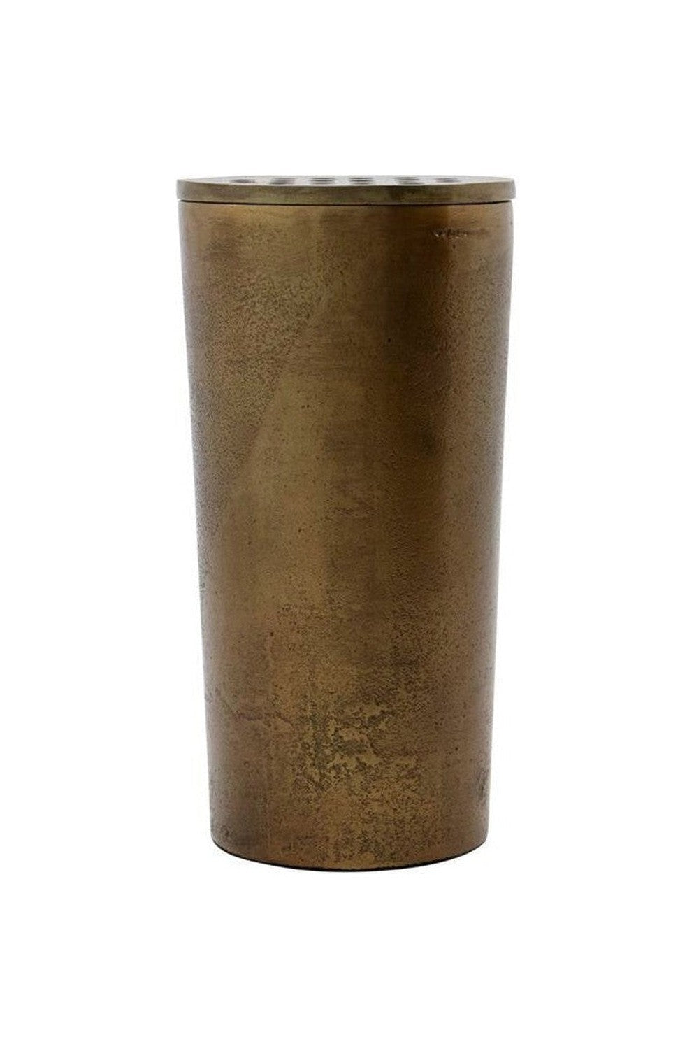 House Doctor Vase, HDFlow, Antique brass