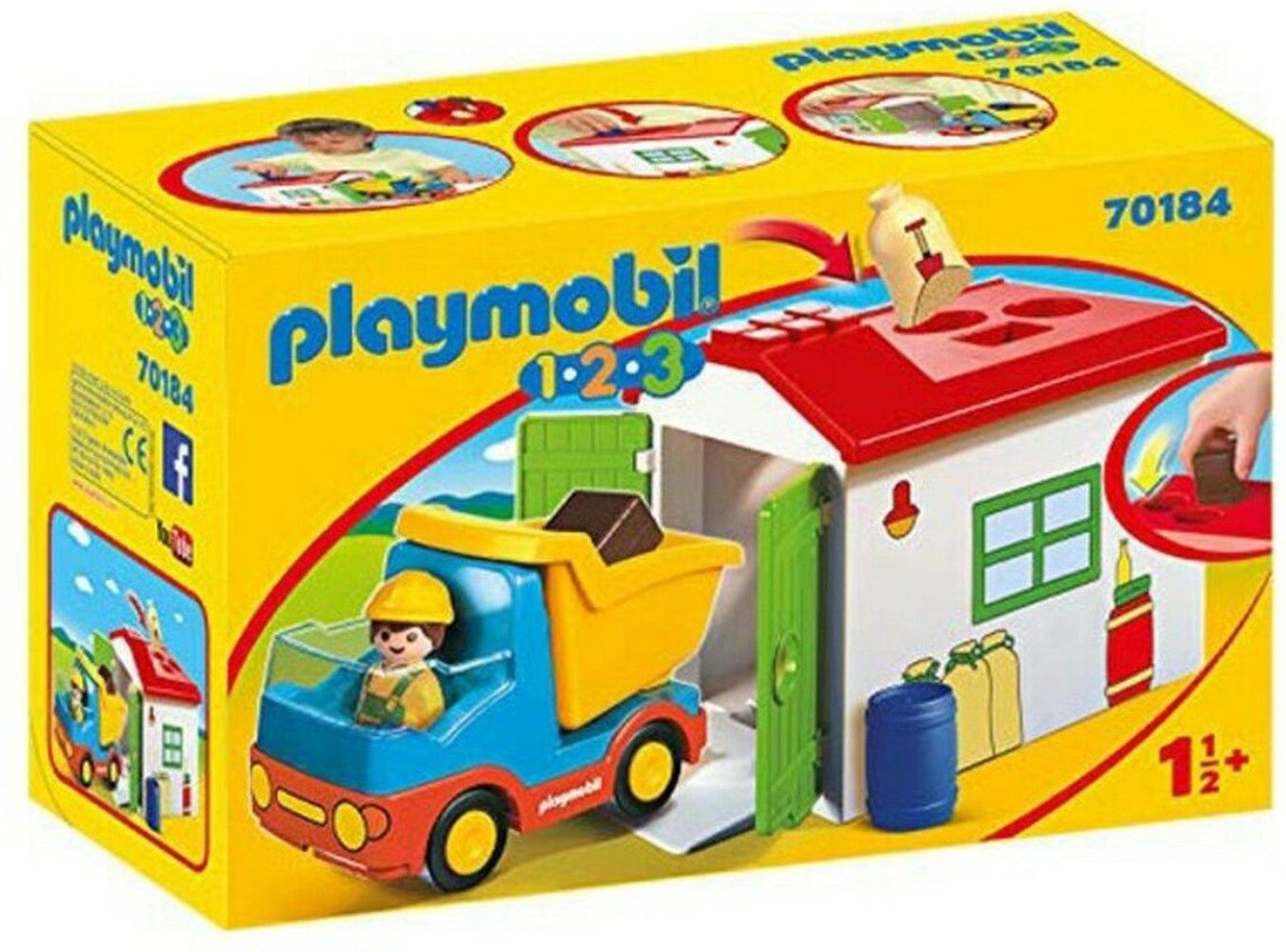 Playset 1.2.3 Garage Truck Playmobil 70184