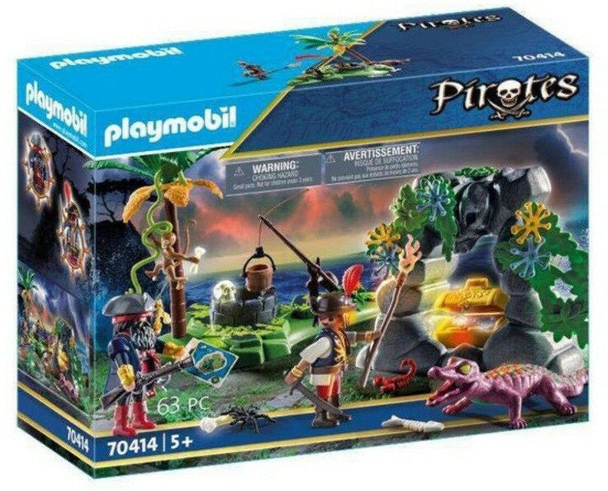 Playset Pirates Playmobil 70414 (63 pcs)