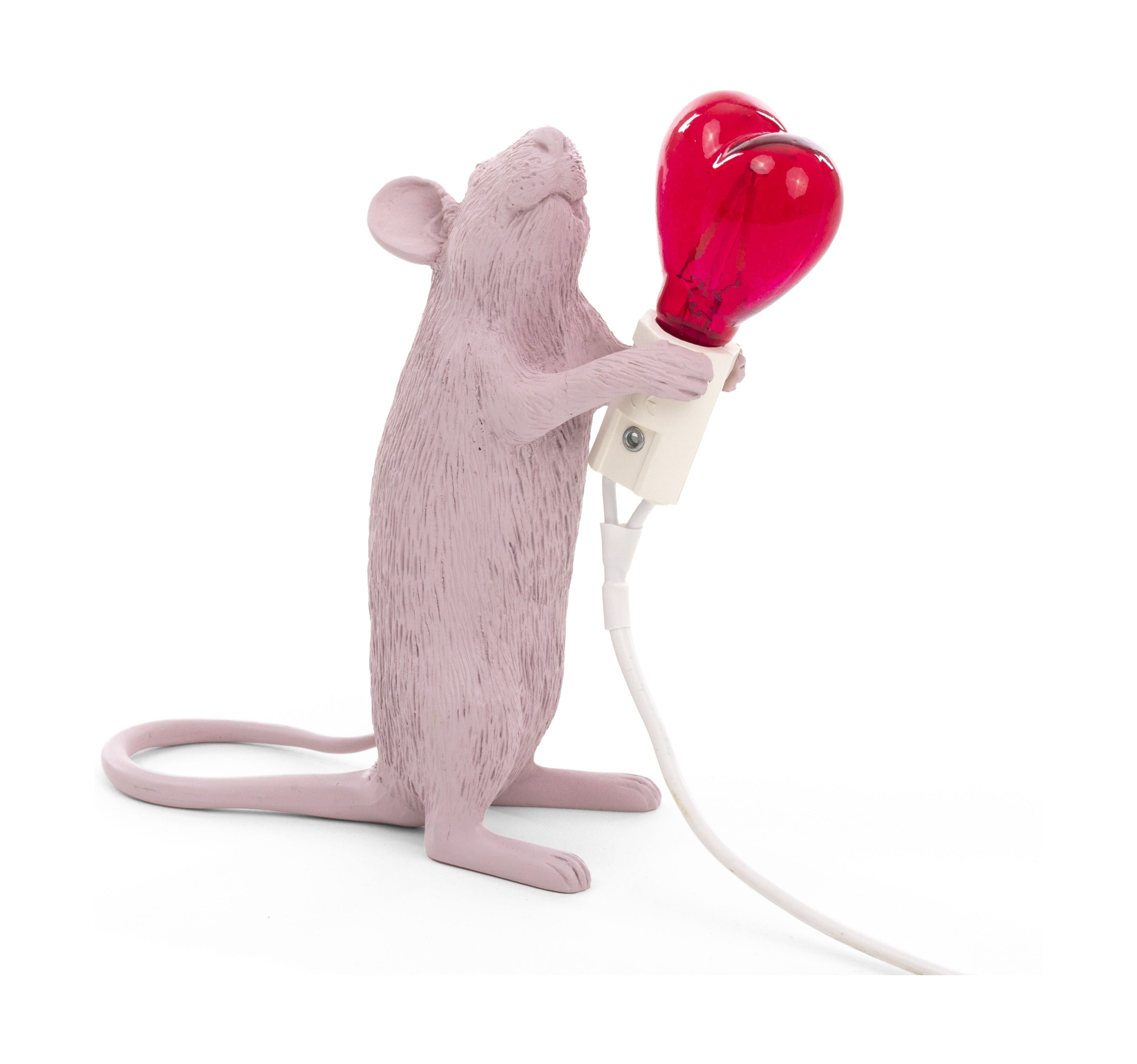 Seletti Mouse Lamp Step, Love