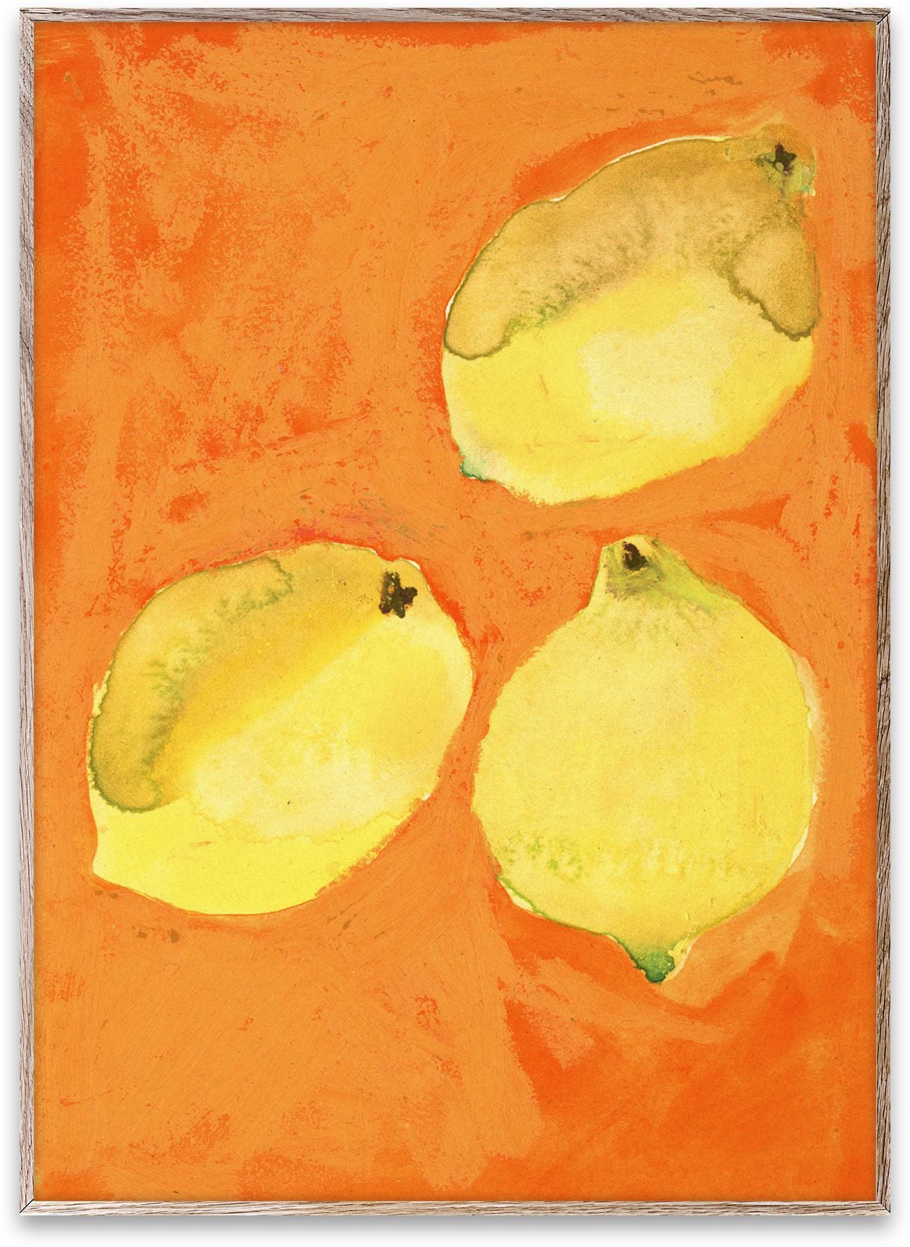 Paper Collective citroner plakat, 70x100 cm
