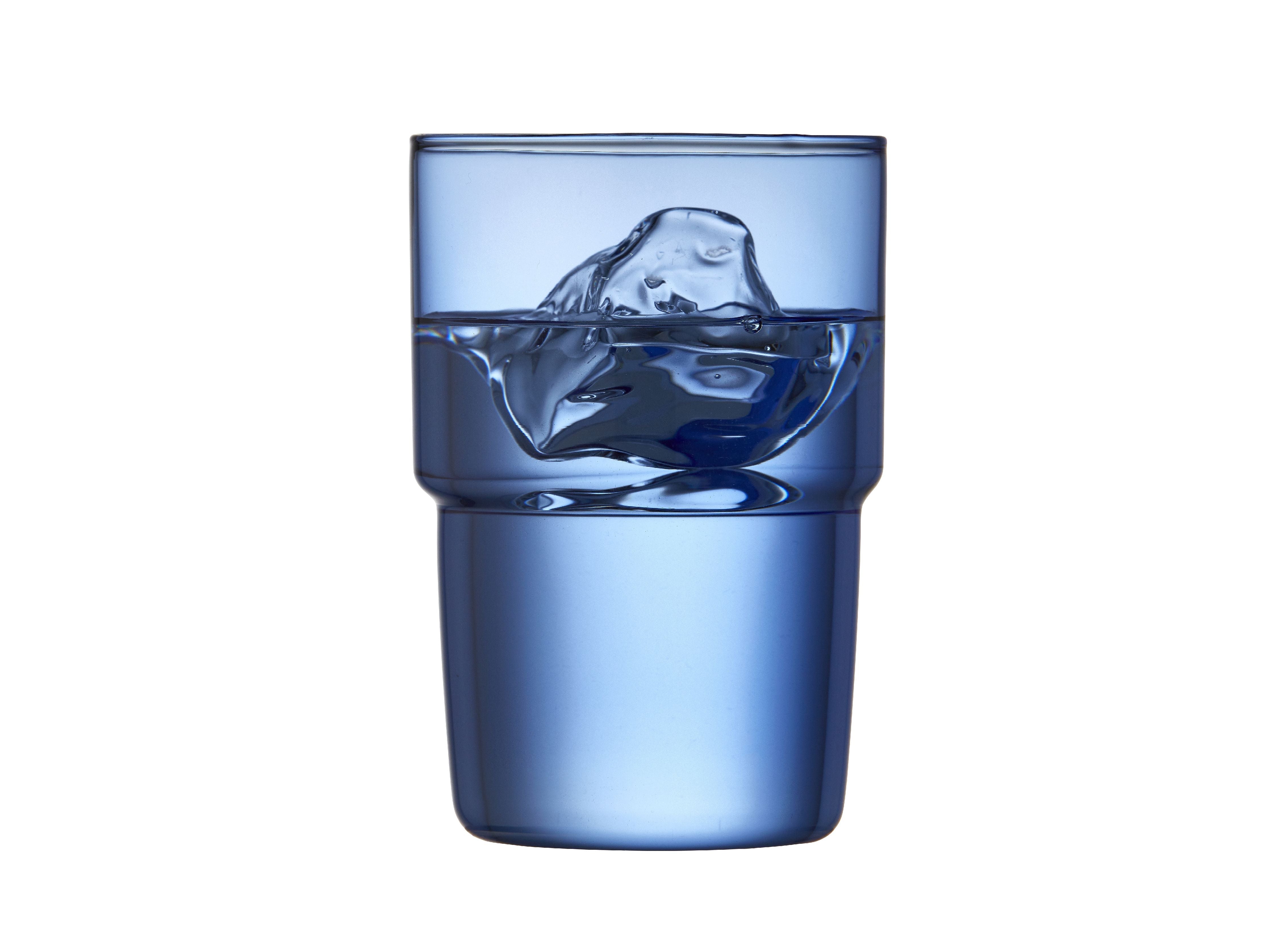 Lyngby Glas Torino Drink Glass 40 Cl 2 stk, blå