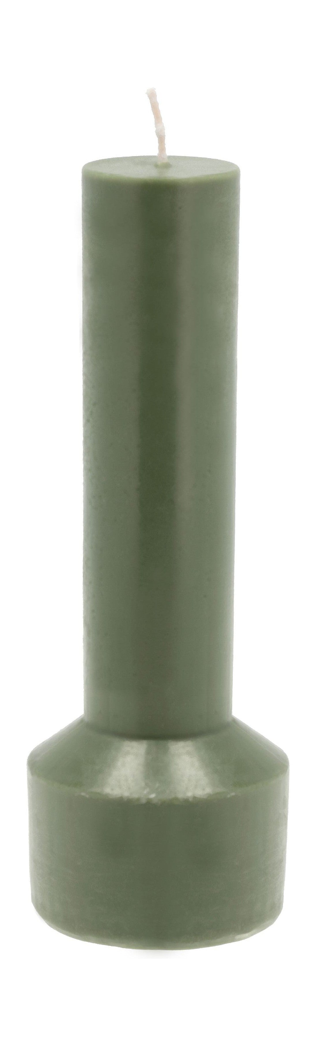 Villa Collection Styles Pillar Candle ø 7 X 20 Cm, Dark Green