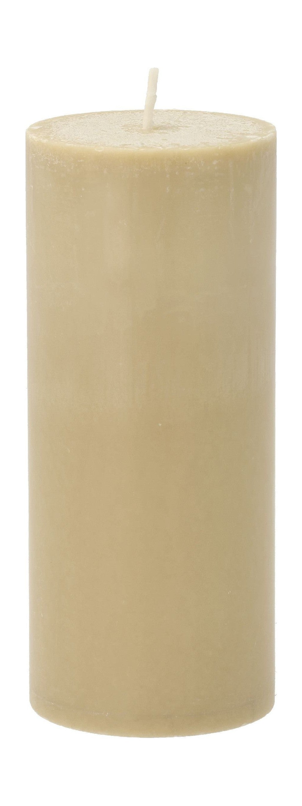 Villa Collection Trae Pillar Candle ø 6 X 14 Cm, Camel