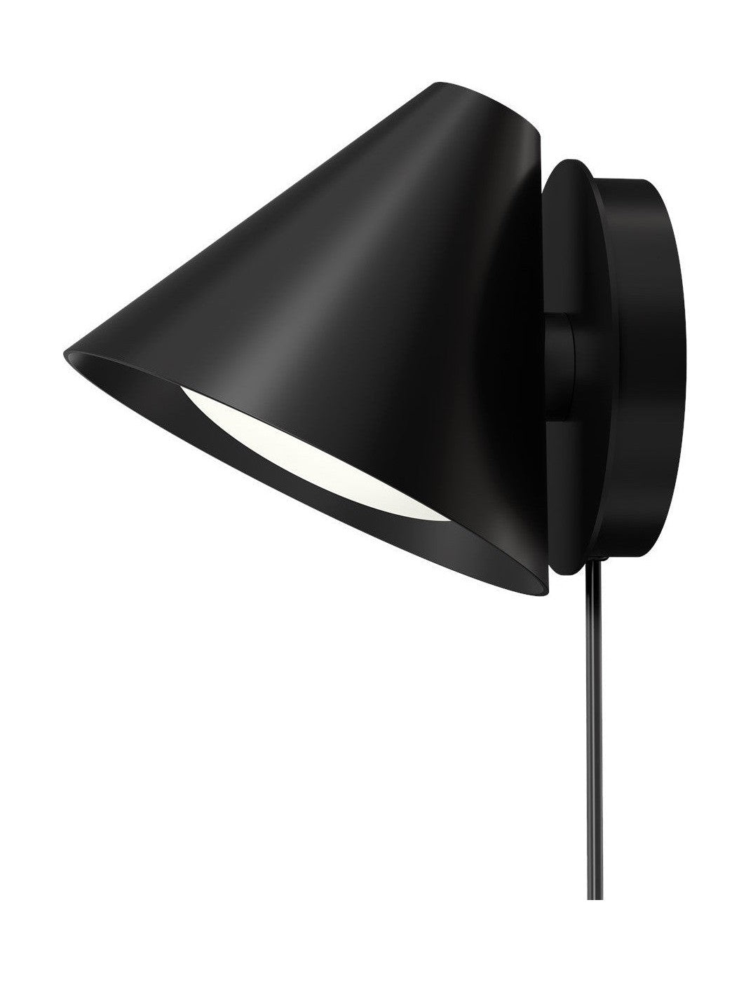 Louis Poulsen Keglen Wall Lamp LED 3000K 8.5W, Black