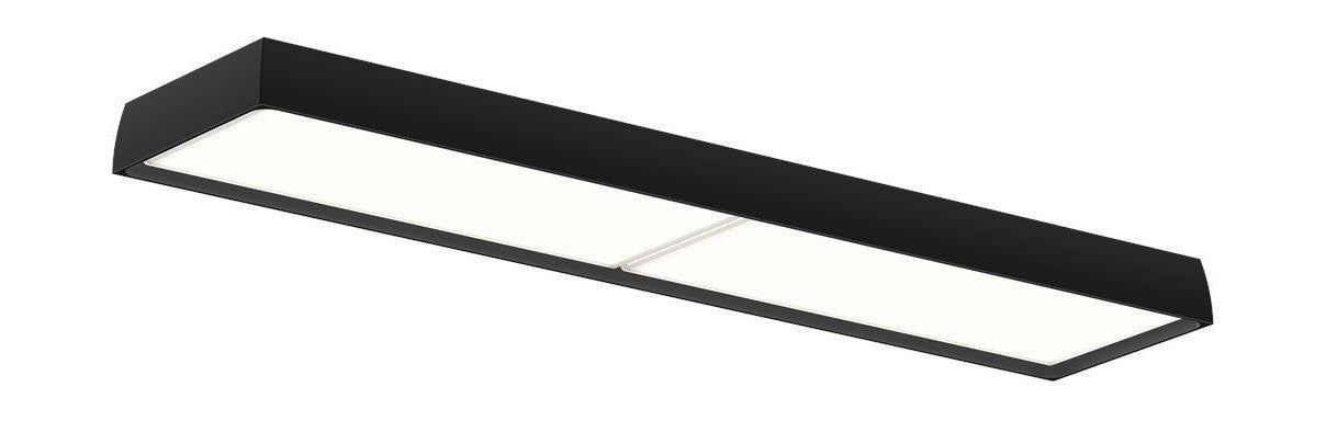Louis Poulsen LP Slim Box Semi-Recessed Ceiling Lamp 3135 Lumens Wireless Bluetooth, Black