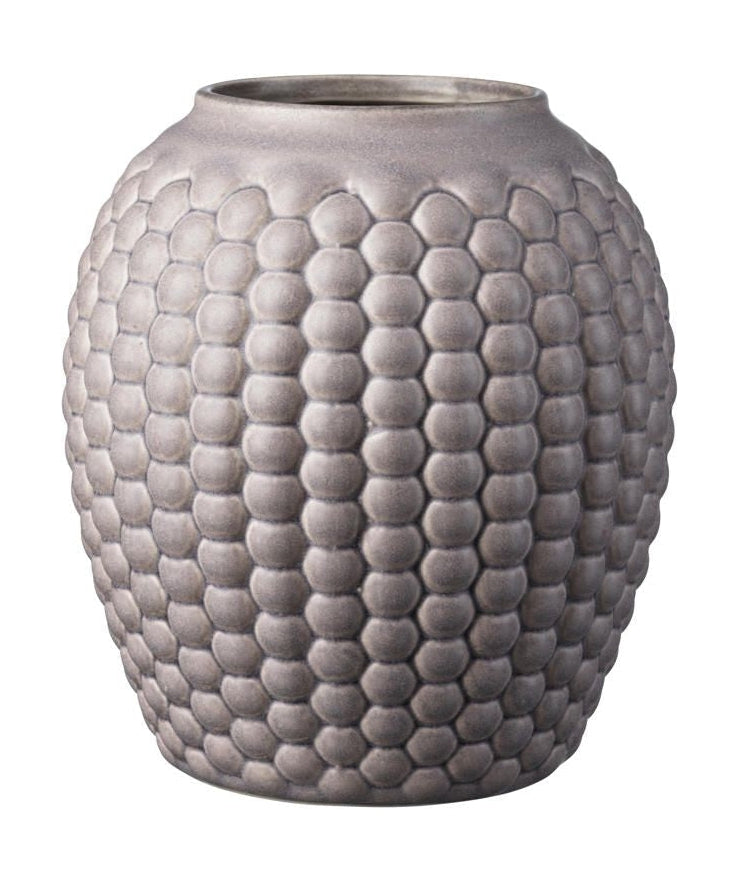FDB Møller S7 Lupine Vase Bred H: 19 cm, varm grå