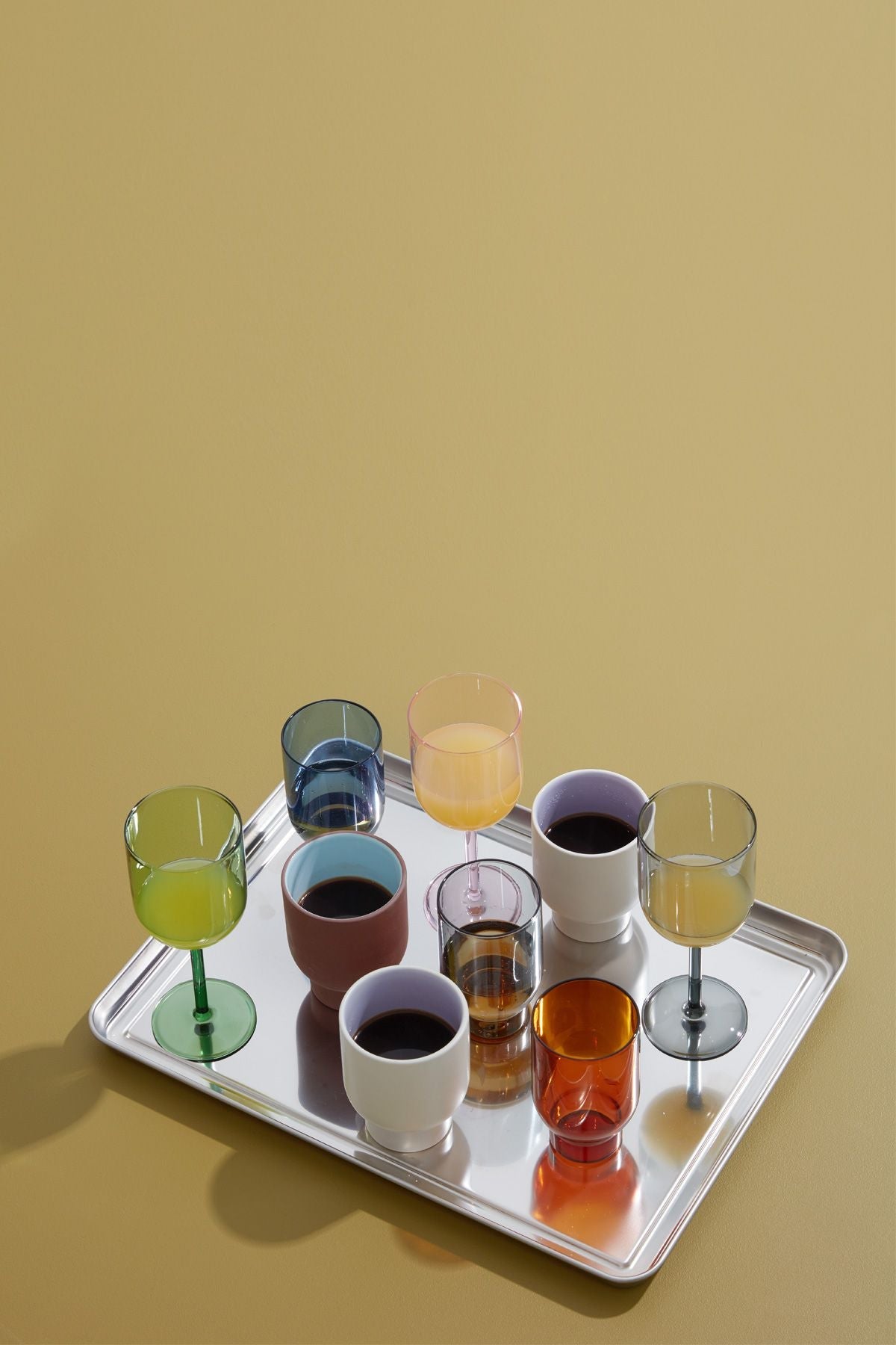 Studio About glasvareresæt med 2 vandbriller, grønt