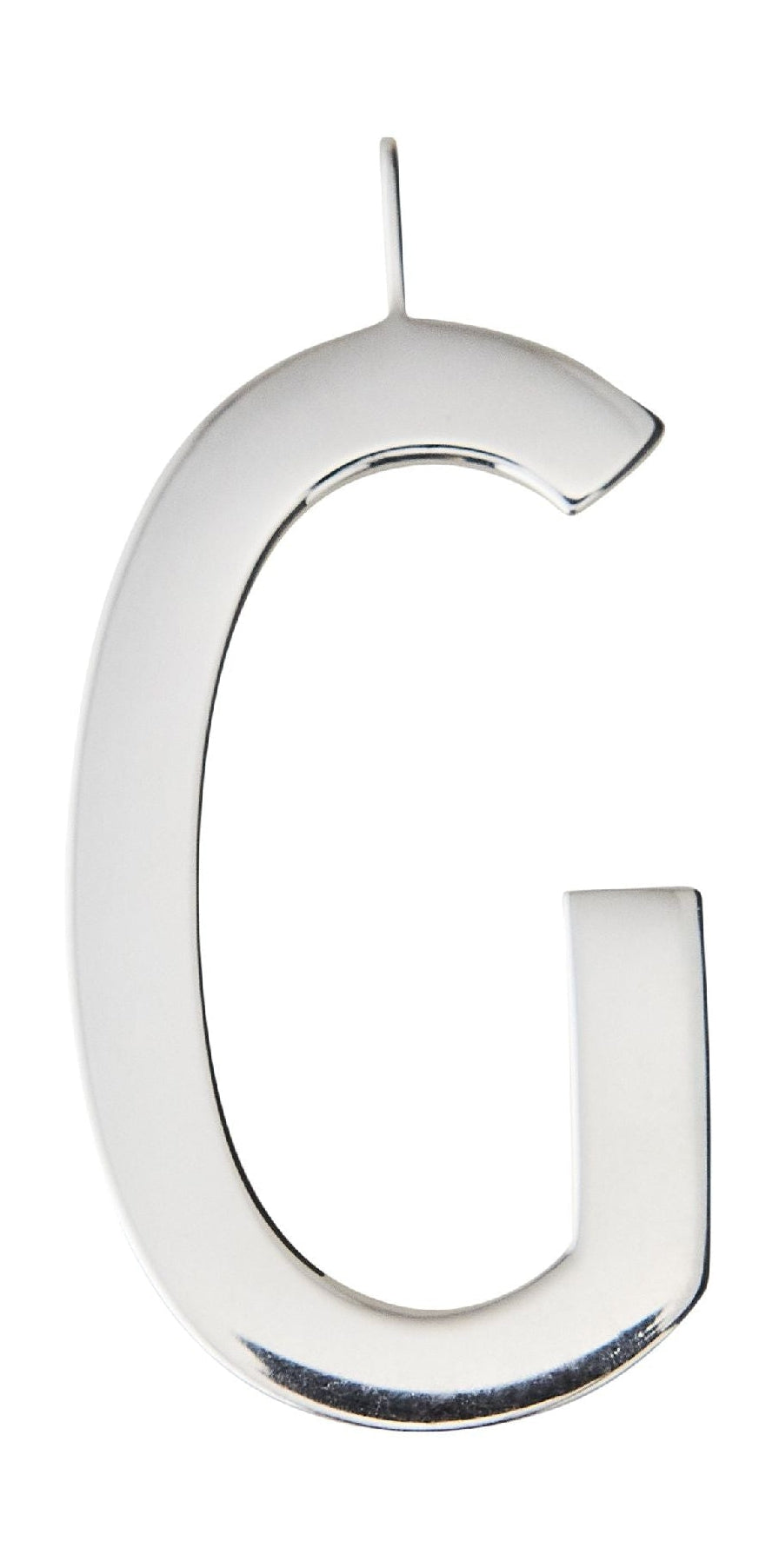 Design Letters til indledende halskæde 30 mm sølv, g