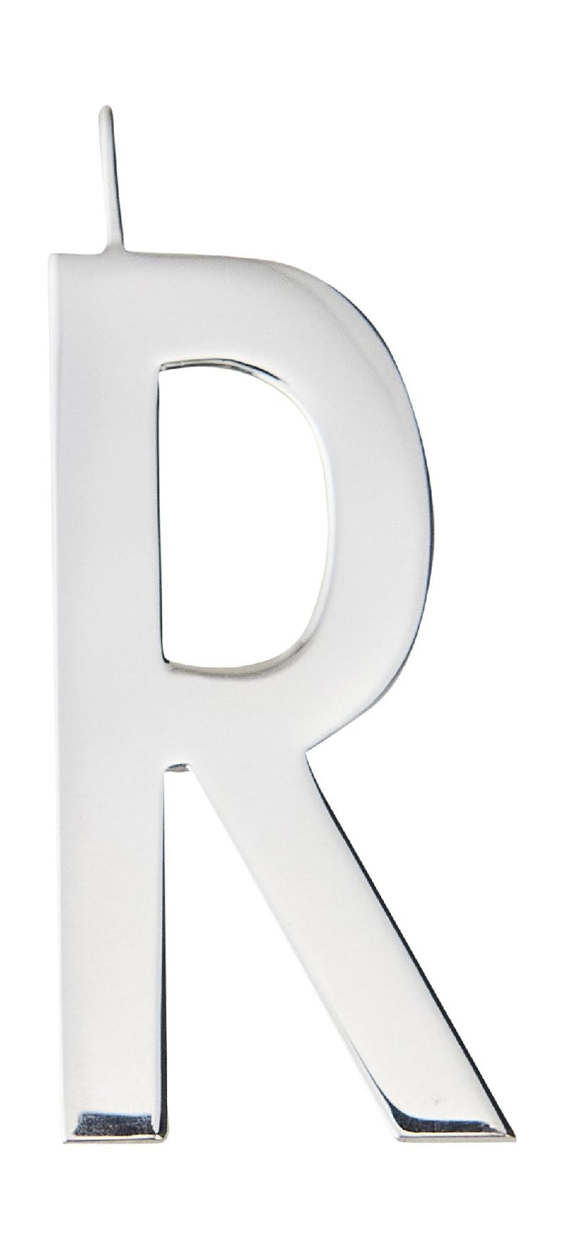 Design Letters til indledende halskæde 30 mm sølv, r