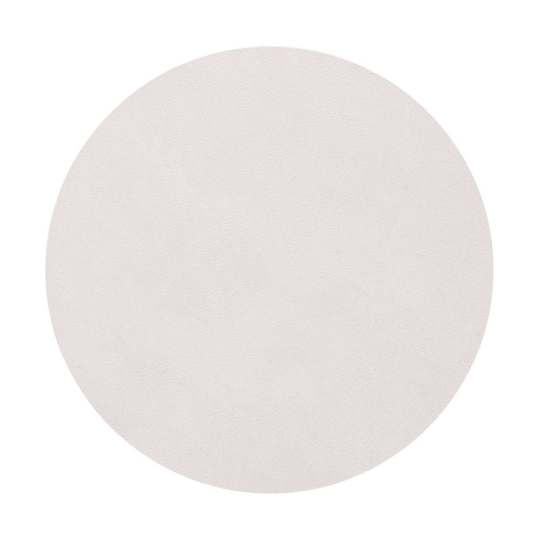 Lind DNA Table Mat Circle S, Oyster White
