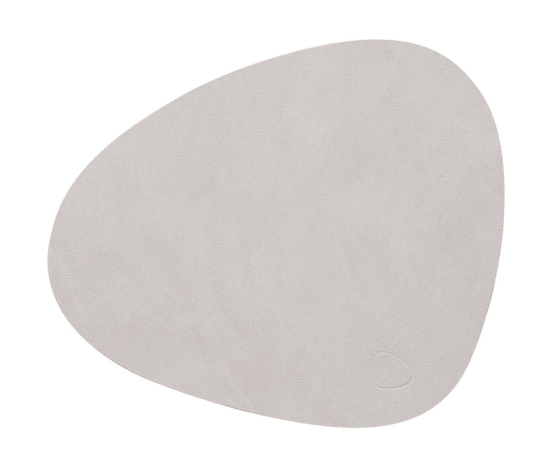 Lind DNA Table Mat Curve S, Oyster White