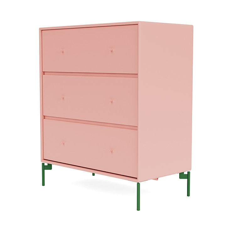 Montana Carry Dresser With Legs, Ruby/Parsley