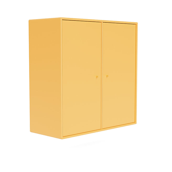 Montana Cover Cabinet With Suspension Rail, Acacia