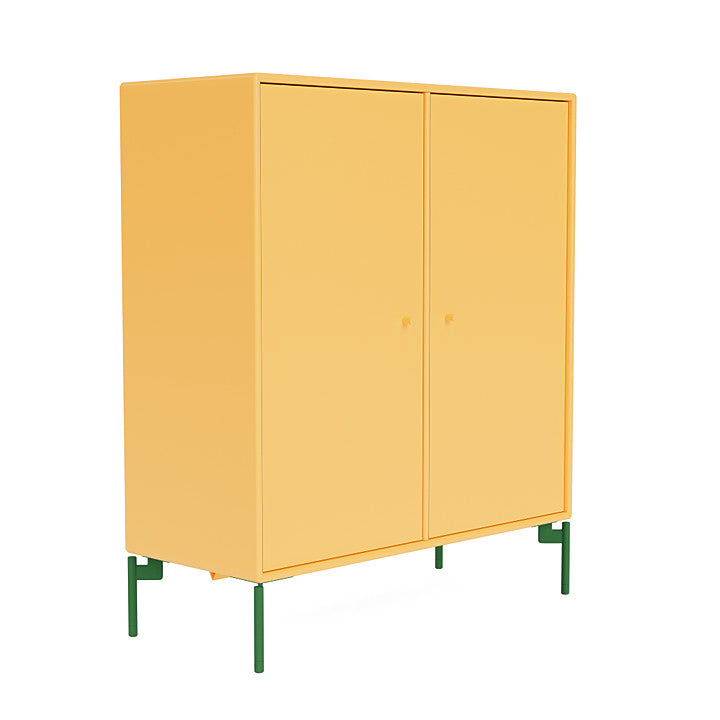 Montana Cover Cabinet With Legs, Acacia/Parsley