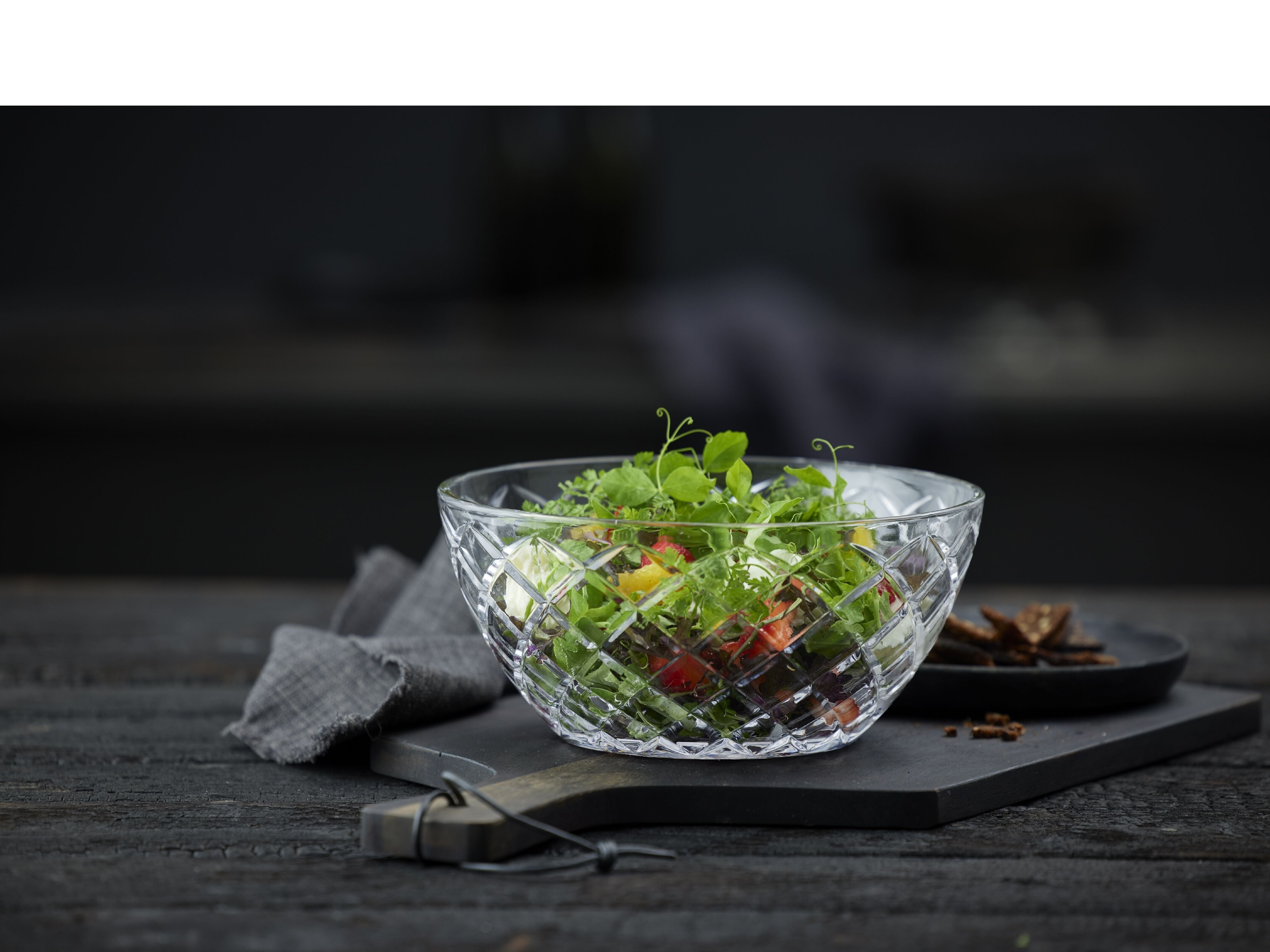 Lyngby Glas Sorrento Salatskål, Klar