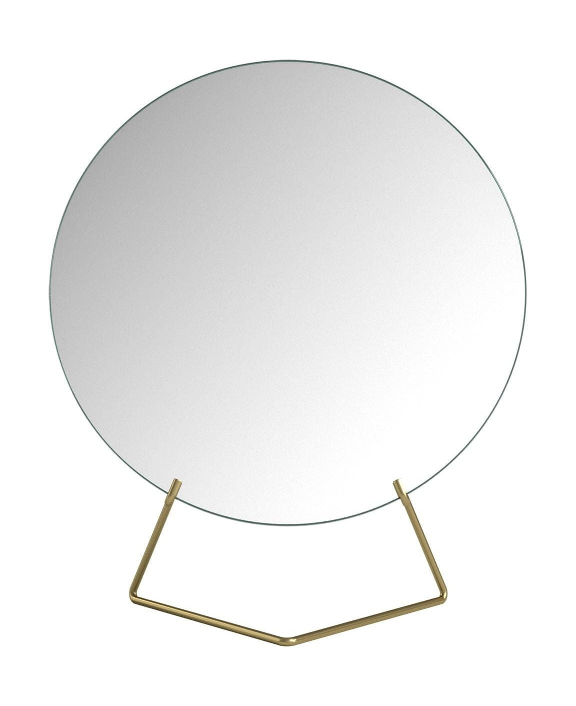 Moebe Standing Mirror Spejl Ø20 Cm, Messing-Moebe-662268485-MIBR20-MOE-Allbuy