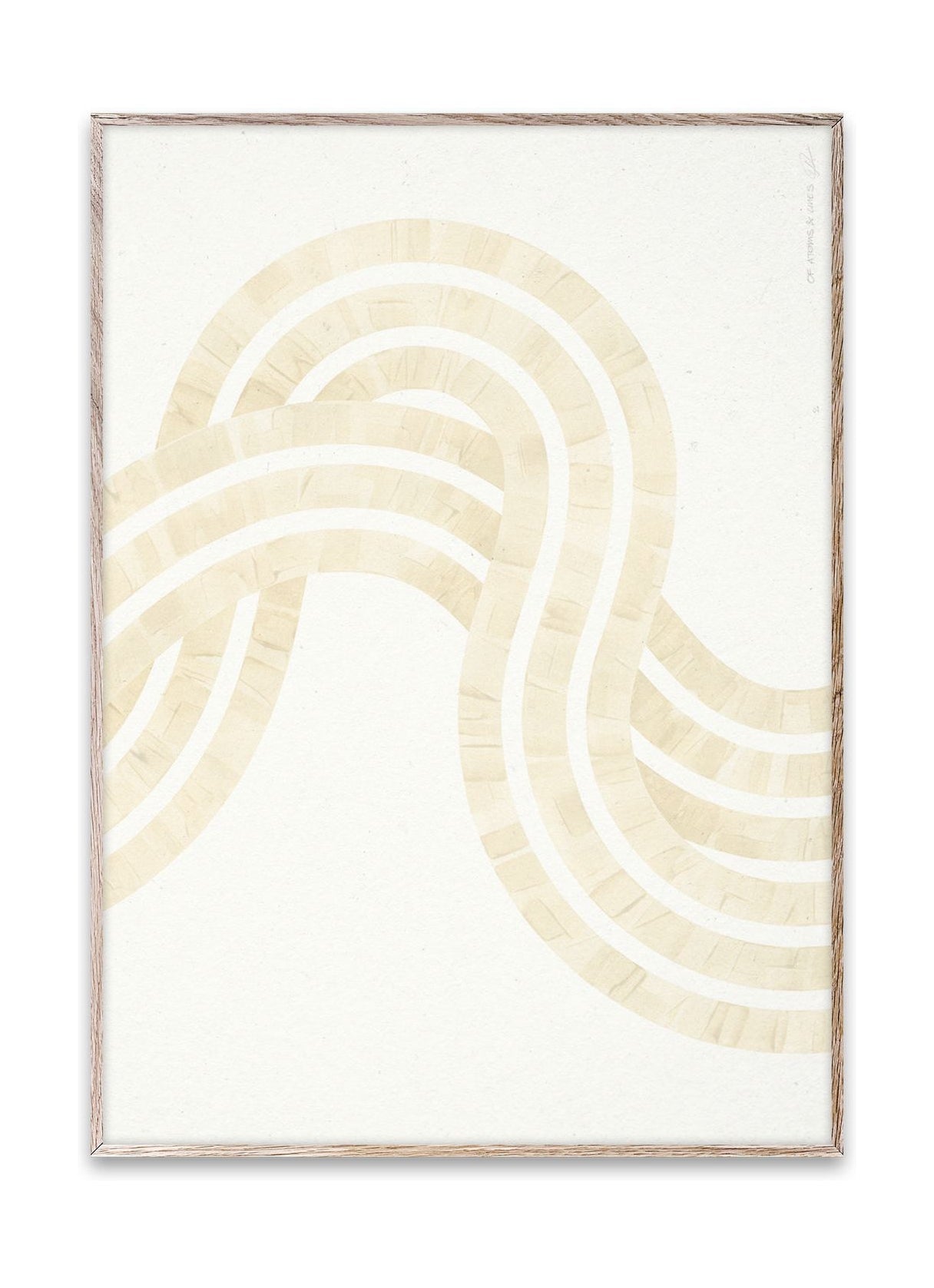 Paper Collective Entropy Sand 02 Plakat, 30x40 cm