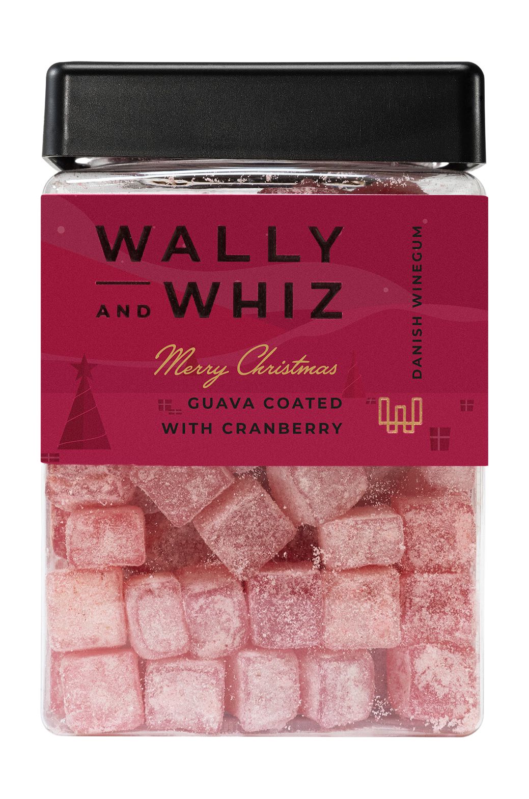 Wally og Whiz Regular Cube, Guava med Cranberry 240G